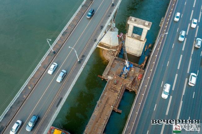 Мостостроители трудностей не боятся